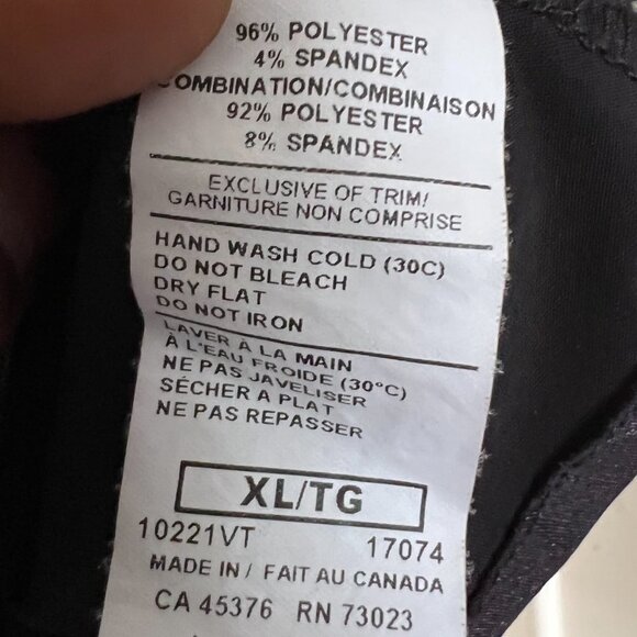 SUZY Shier Casual Silver Metallic Sleeveless Tunic Top, Size XLarge - Picture 6 of 6